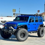 Bullbar HD Stubby - Bara fata Jeep Wrangler JL, JK , Gladiator JT , Otel, Rival (Full Kit) - imagine 14