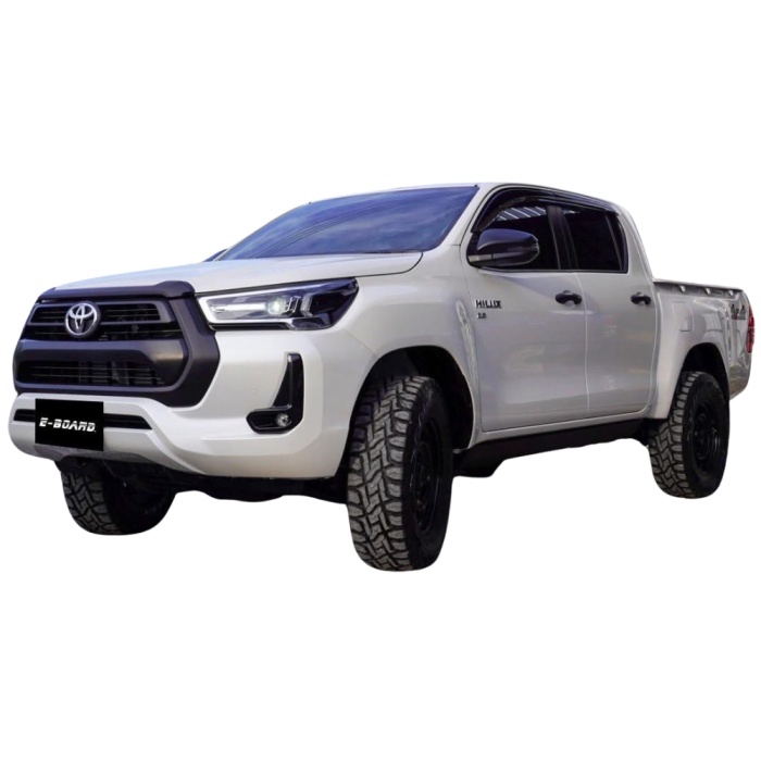 Praguri laterale electrice iluminate LED Toyota Hilux Revo, Rocco, Invincible T-Max - imagine 13