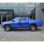 Praguri laterale electrice iluminate LED Toyota Hilux Revo, Rocco, Invincible T-Max - imagine 4