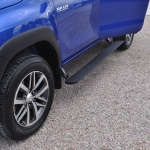 Praguri laterale electrice iluminate LED Toyota Hilux Revo, Rocco, Invincible T-Max - imagine 8