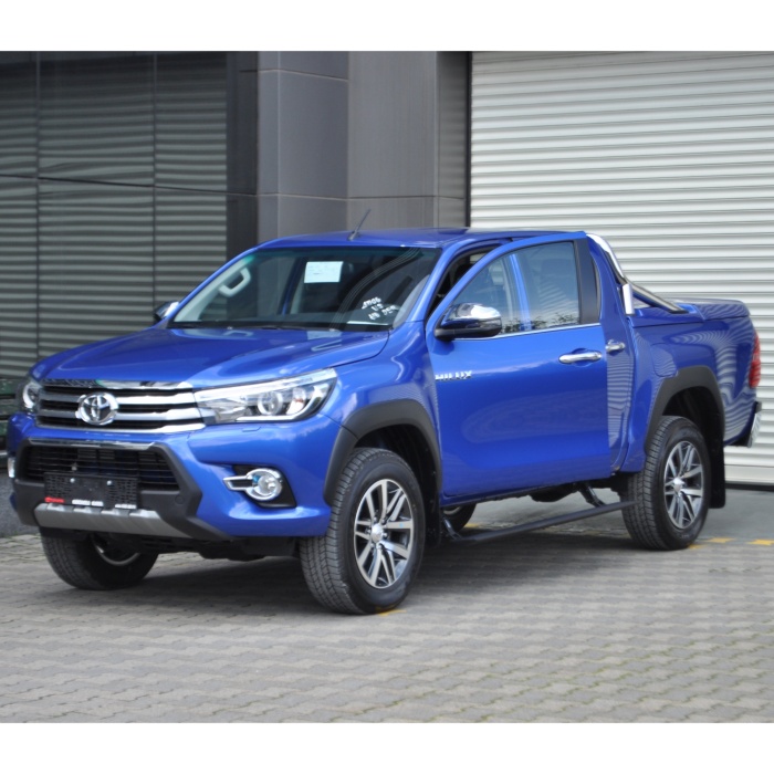 Praguri laterale electrice iluminate LED Toyota Hilux Revo, Rocco, Invincible T-Max - imagine 3