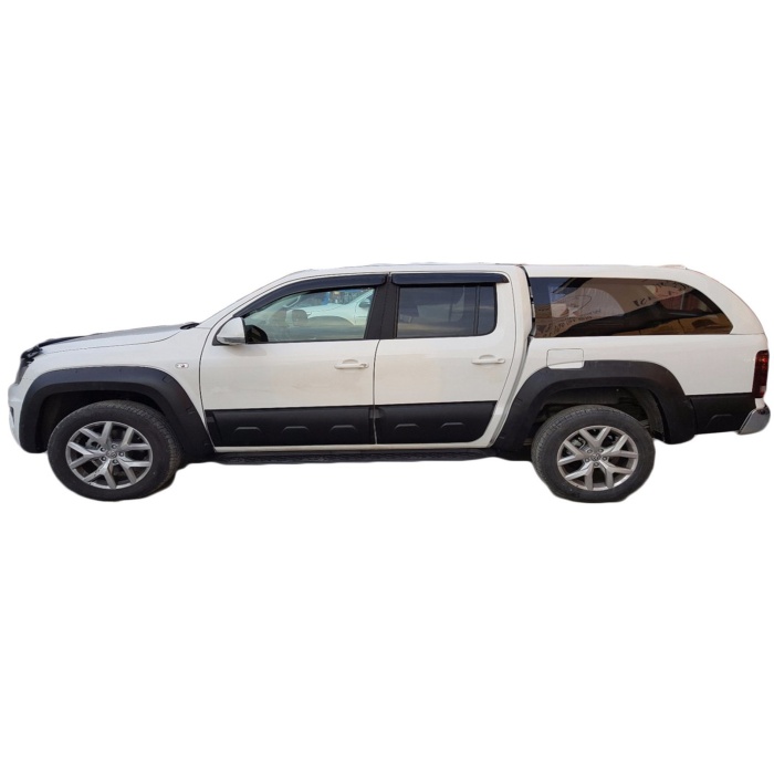 Hardtop Volkswagen Amarok Fixed Glass Negru Mat Roxform - imagine 6