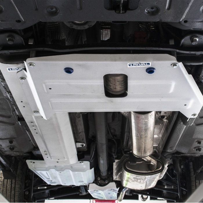 Scut protectie conducte combustibil Dacia Duster 2010 -> aluminiu 4mm, Rival - imagine 5