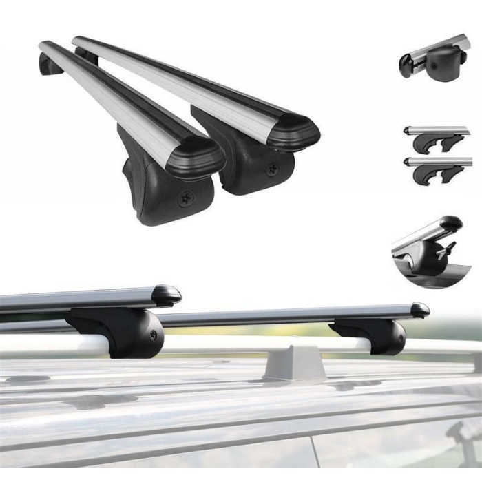 Bare transversale Dacia Duster 2018 -> Omtec Aluminiu - imagine 2