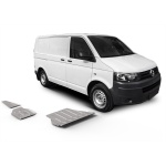 Kit 3 Scut-uri Volkswagen T6 (incl EURO 6) 2015-2020 4mm, aluminiu, Rival
