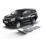 Kit 4 Scut-uri Toyota Land Cruiser Prado 150 J15 motorizare 3,0TD;2,8TD 2,7; 4,0 2009+ 6mm, aluminiu, Rival
