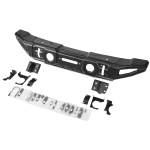 Bullbar HD, Bara fata Wide cu placa troliu pentru Jeep Wrangler JK, JL ,Gladiator JT, Otel, Rival
