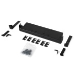 Bullbar HD, Bara fata Wide cu placa troliu pentru Jeep Wrangler JK, JL ,Gladiator JT, Otel, Rival - imagine 4