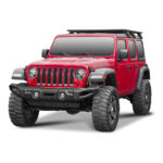 Bara fata lata RIVAL din otel stantat montata pe Jeep Wrangler