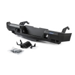 Bullbar HD, Bara spate Ford Ranger 2011-2022 Din aluminiu, Cu LED, Rival