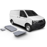 Kit 3 scut-uri Volkswagen T5 / Caravelle / Multivan / Transporter (doar EURO 5) 2003-2015 6mm, Aluminiu, Rival