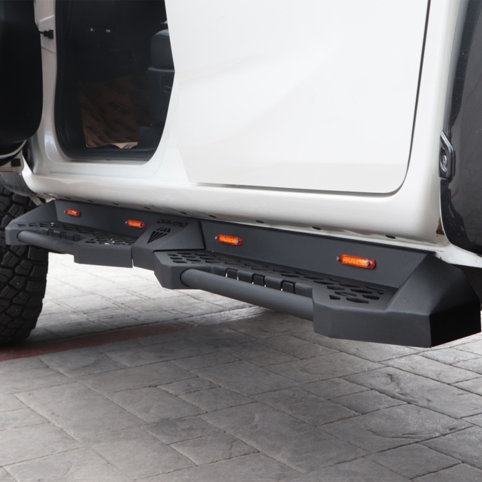 Praguri Laterale Toyota Hilux 2006-2009 Play Xtreme, Gladio black - imagine 2