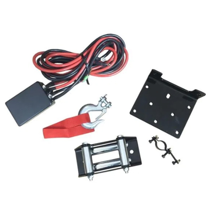 Troliu ATV / UTV / SSV LiftWinch 3000 LBS 12V Cablu Otel - imagine 4