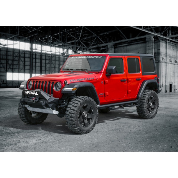 Praguri Laterale HD, Jeep Wrangler JL 4 usi, Otel, Rival - imagine 5