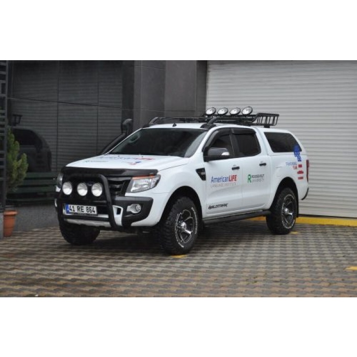 Praguri laterale Ford Ranger 2016-2018 ARP Premium Black - imagine 3