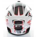 Casca Moto - ATV Off road LS2 MX456 COMPASS  Rosu - Alb   Marimea XL - imagine 6