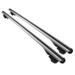 Bare Transversale Audi A6 Allroad [2006-2011] Omtec Aluminiu - Argintiu - imagine 5