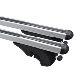 Bare Transversale Audi A6 Allroad [2006-2011] Omtec Aluminiu - Argintiu - imagine 6