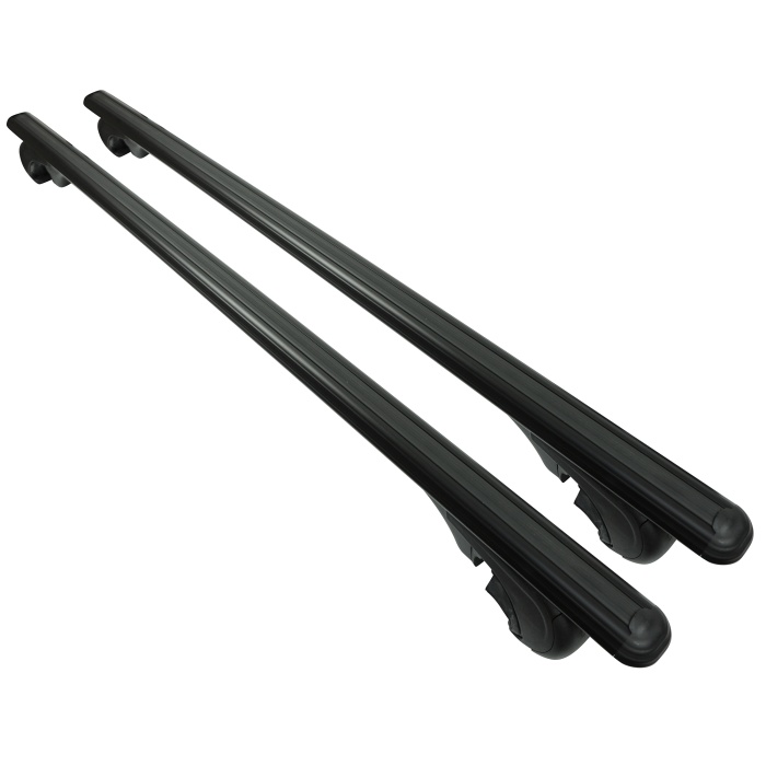 Bare Transversale Audi A6 Allroad [2006-2011] Omtec Aluminiu - Negru - imagine 5