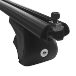 Bare Transversale Audi A6 Allroad [2006-2011] Omtec Aluminiu - Negru - imagine 3