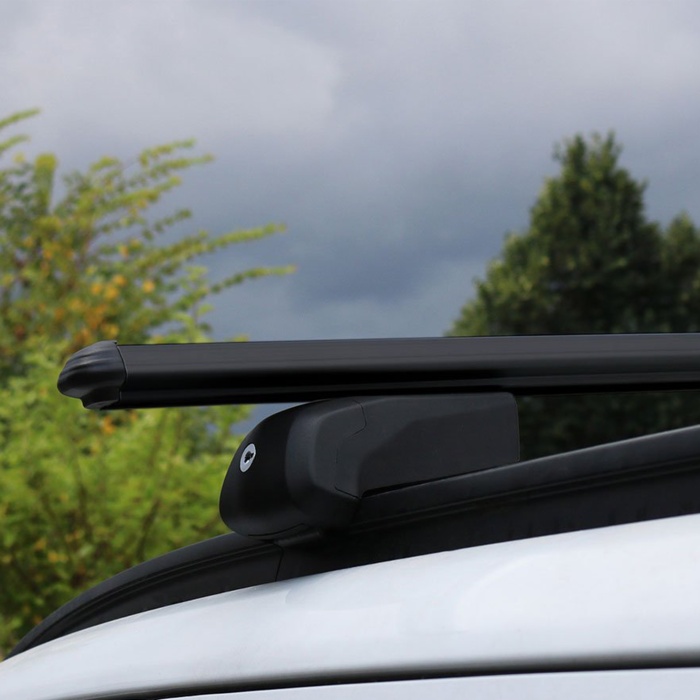 Bare Transversale Bmw 2 Series Active Tourer [2014 ->] Omtec Aluminiu - Negru - imagine 3
