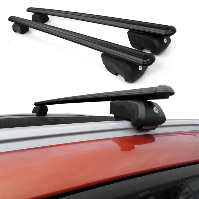 Bare Transversale Bmw 2 Series Active Tourer [2014 ->] Omtec Aluminiu - Negru - imagine 4