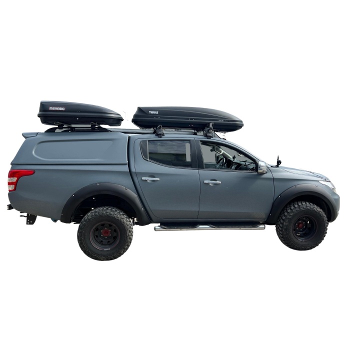 Overfendere Mitsubishi L200 2016-2019 cu suruburi 4.5cm Safari - imagine 3
