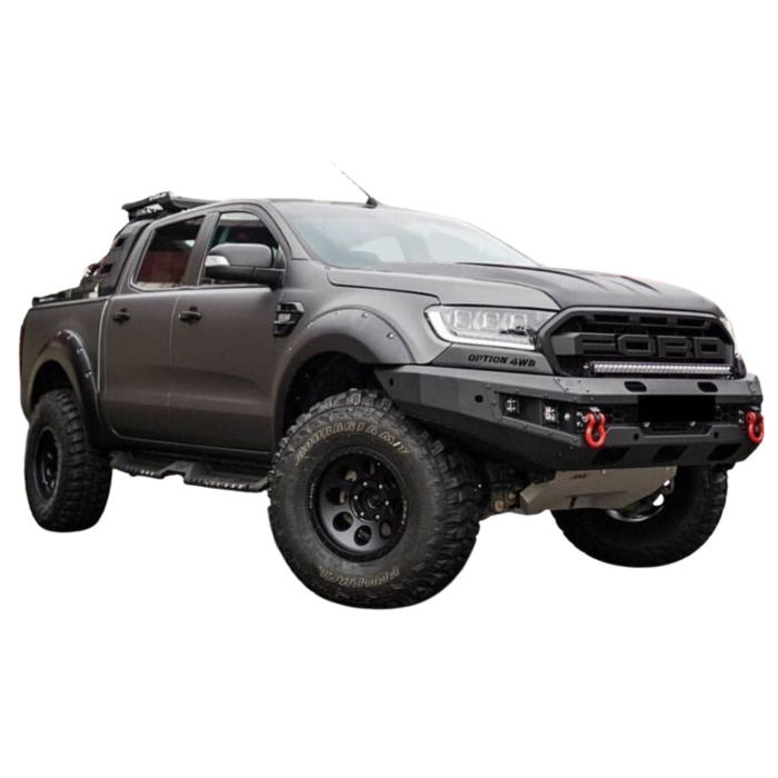 Overfendere Ford Ranger 2016 -> pentru bara fata HD, cu suruburi 4.5cm Safari - imagine 2