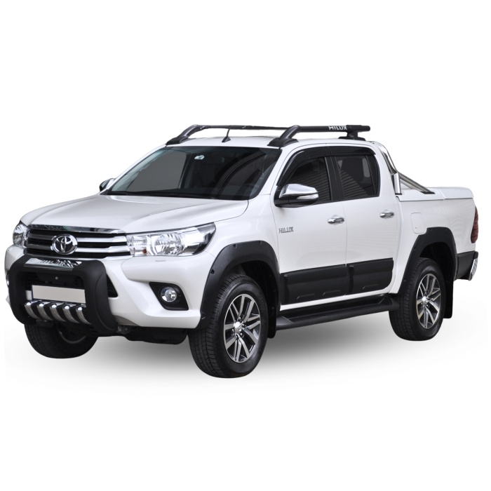 Overfendere Toyota Hilux 2016-2021 fara suruburi 2.5cm Safari - imagine 2