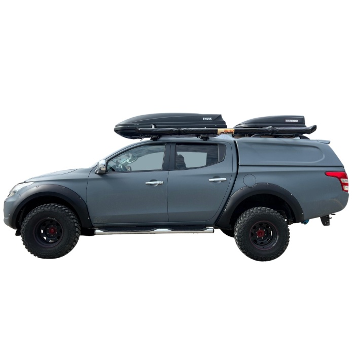 Overfendere Mitsubishi L200 2016-2019 cu suruburi 4.5cm Safari - imagine 4
