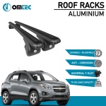 Bare Transversale Chevrolet Tracker [2013-2020] Omtec Aluminiu - Negru - imagine 2