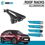 Bare Transversale Mitsubishi Eclipse Cross [2017 ->] Omtec Aluminiu - Negru - imagine 2