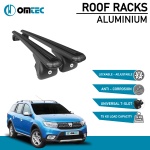 Bare Transversale Dacia Logan Mcv Stepway [2016-2020] Omtec Aluminiu - Negru - imagine 2