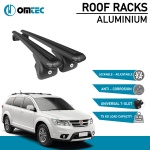 Bare Transversale Fiat Freemont [2012 ->] Omtec Aluminiu - Negru - imagine 2