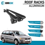 Bare Transversale Fiat Stilo [2002-2008] Omtec Aluminiu - Negru - imagine 2