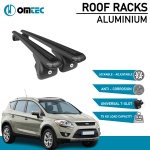 Bare Transversale Ford Kuga [2013-2020] Omtec Aluminiu - Negru - imagine 2