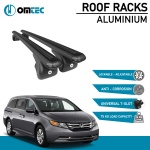 Bare Transversale Honda Odyssey [2008-2013] Omtec Aluminiu - Negru - imagine 2