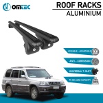 Bare Transversale Hyundai Terracan [2002-2008] Omtec Aluminiu - Negru - imagine 2
