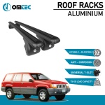 Bare Transversale Jeep Grand Cherokee [1998-2005] Omtec Aluminiu - Negru - imagine 2
