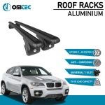 Bare Transversale Bmw X6 [2008-2014] Omtec Aluminiu - Negru - imagine 2