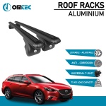 Bare Transversale Mazda 6 [2012 ->] Omtec Aluminiu - Negru - imagine 2