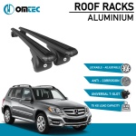 Bare Transversale Mercedes Glk [2008-2015] Omtec Aluminiu - Negru - imagine 2