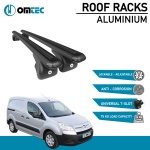 Bare Transversale Citroen Berlingo [2008-2018] Omtec Aluminiu - Negru - imagine 2