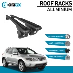 Bare Transversale Nissan Murano [2008-2014] Omtec Aluminiu - Negru - imagine 2