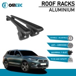 Bare Transversale Seat Tarraco [2019 ->] Omtec Aluminiu - Negru - imagine 2