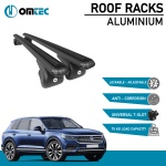 Bare Transversale Volkswagen Touareg [2010-2018] Omtec Aluminiu - Negru - imagine 2