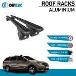 Bare Transversale Dacia Logan Mcv [2013-2020] Omtec Aluminiu - Negru - imagine 2