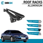 Bare Transversale Mazda Atenza [2002-2007] Omtec Aluminiu - Negru - imagine 2