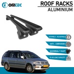 Bare Transversale Mitsubishi Nimbus [1998-2003] Omtec Aluminiu - Negru - imagine 2