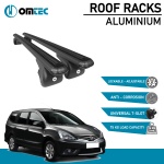 Bare Transversale Nissan Grand Livina [2006-2019] Omtec Aluminiu - Negru - imagine 2
